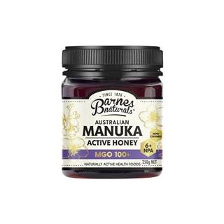Barnes Naturals Australian Manuka Honey 250g MGO 100+
