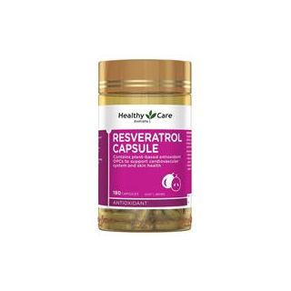 Healthy Care Resveratrol 180 Capsules