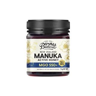 Barnes Naturals New Zealand Manuka Honey 1kg MGO 550+