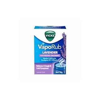 Vicks VapoRub Lavender Decongestant Rub 50g