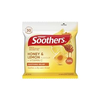 Soothers Honey & Lemon 3x10 Lozenge Multipack