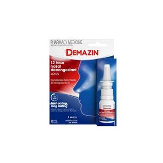 Demazin 12 Hour Relief Nasal Decongestant Spray 20ml
