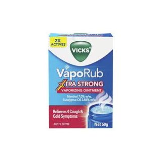 Vicks Vaporub Xtra Strong 50g