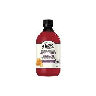 Barnes Naturals Apple Cider Vinegar with the Mother and Manuka 5+ 500ml