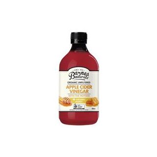 Barnes Naturals Organic Apple Cider Vinegar with the Mother and Honey 500ml