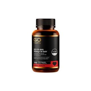 GO Healthy Co-Q10 160mg 1-A-DAY 100 Soft Capsules