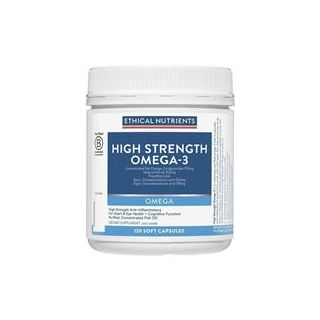 Ethical Nutrients High Strength Omega-3 120 Capsules