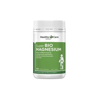 Healthy Care Super Bio Magnesium 100 Capsules
