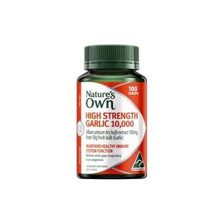 Nature's Own High Strength Garlic 10,000mg 100 Tablets