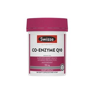 Swisse Ultiboost Co Enzyme Q10 150mg 180 Capsules