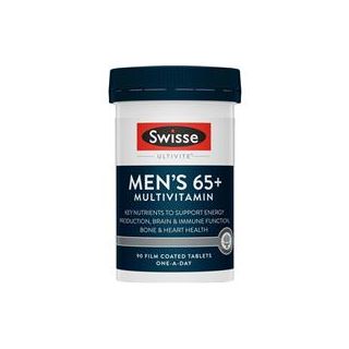 Swisse Ultivite Multivitamins 65+ Mens 90 Pack