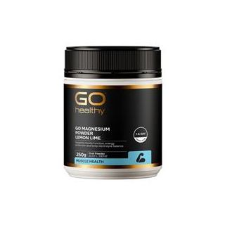 GO Healthy Magnesium Powder Lemon Lime 250g Oral Powder