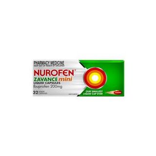 Nurofen Zavance 32 Mini Liquid Capsules