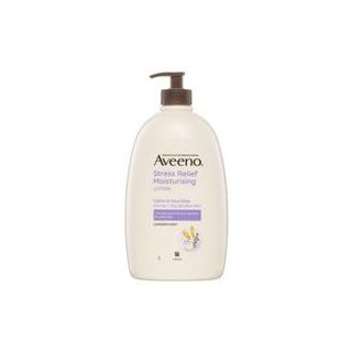 Aveeno Stress Relief Moisturising Lavender Scent Body Lotion 1L