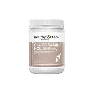 Healthy Care Glucosamine HCL 1500mg 400 Tablets