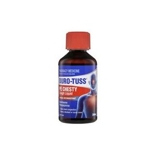 DURO-TUSS PE Chesty Cough Liquid + Nasal Decongestant 200mL