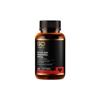 GO Healthy CO-Q10 Ubiquinol 100mg 60 Soft Capsules