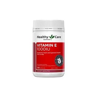 Healthy Care Vitamin E 1000IU 120 Capsules