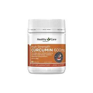 Healthy Care High Strength Curcumin 600mg 60 Tablets