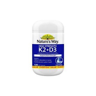Natures Way K2+D3 120 Capsules