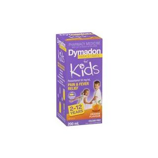 Dymadon for Kids Orange 2 years - 12 years 200mL