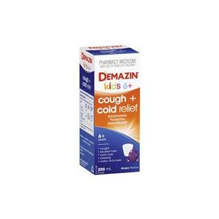 Demazin Kids 6+ Cough + Cold Relief 200ml