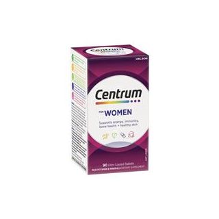 Centrum For Women Multivitamin 90 Tablets Exclusive Size