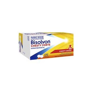 Bisolvon Chesty Forte Cough Tablets 100 Pack