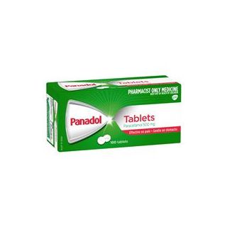 Panadol Paracetamol Pain Relief Tablets 500mg 100 (S3)