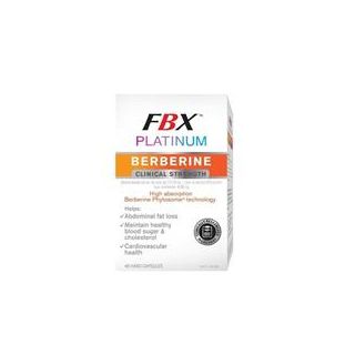 FBX Platinum Berberine Clinical Strength 40 Capsules
