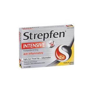 Strepfen Intensive Honey & Lemon 16 Lozenges