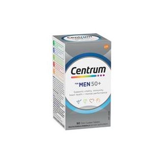 Centrum For Men 50+ Multivitamin 90 Tablets Exclusive Size
