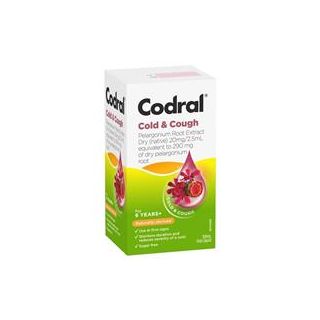 Codral Cold & Cough Pelargonium Root 100ml