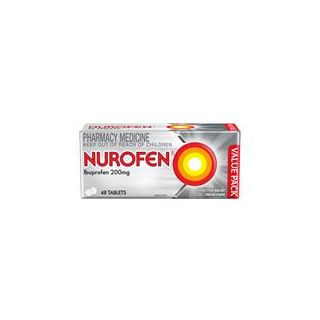 Nurofen Pain Relief Tablets 48 Pack Ibuprofen 200mg