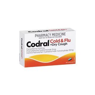 Codral PE Cold & Flu + Dry Cough 48 Capsules
