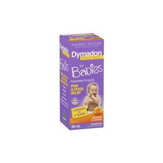 Dymadon for Babies Orange 1 month - 2 years 60mL