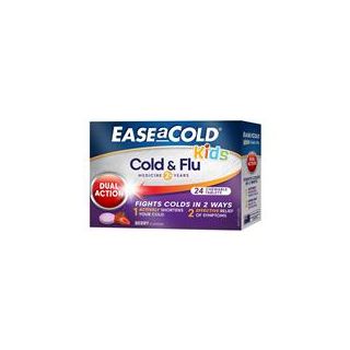 Ease a Cold & Flu Kids Berry 24 Chewable Tablets