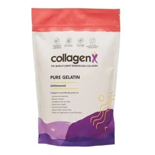CollagenX Pure Bovine Gelatin Powder 1Kg