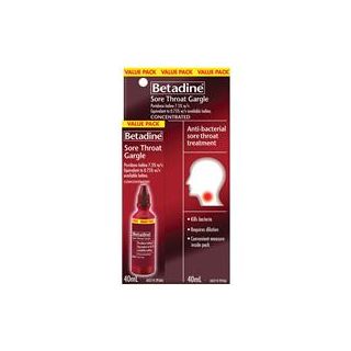 Betadine Sore Throat Gargle 40ml