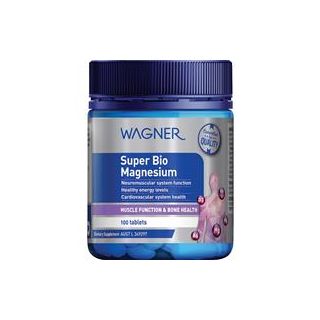 Wagner Super Bio Magnesium 100 Tablets