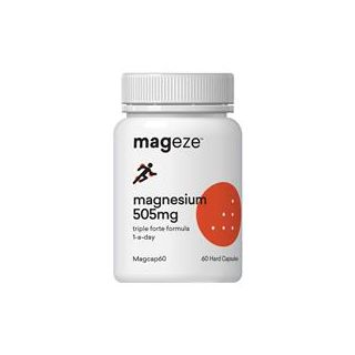 Mageze Magnesium 505mg One a Day 60 Capsules