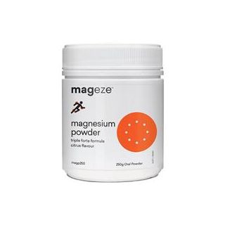 Mageze Magnesium Powder Triple Forte Citrus 250g