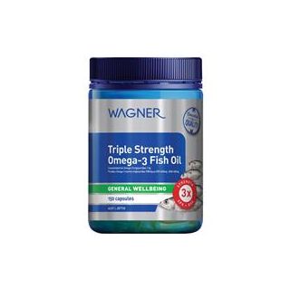 Wagner Triple Strength Omega-3 Fish Oil 150 Capsules