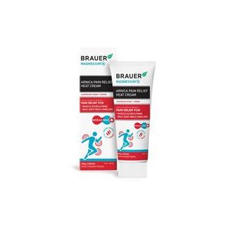 Brauer Magnesium+ Pain Relief Heat Cream 100g