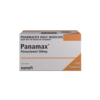 Panamax 500mg 100 Tablets (S3)