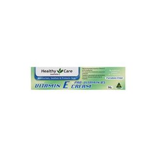 Healthy Care Vitamin E + Pro Vitamin B5 Cream 50g