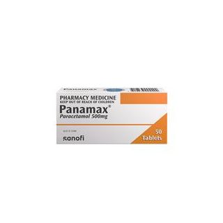 Panamax 500mg 50 Tablets