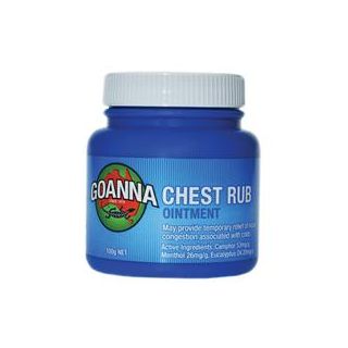 Goanna Chest Rub 100g