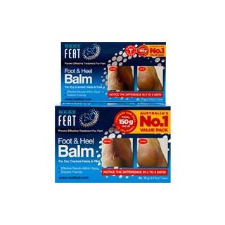 Neat Feat Foot & Heel Balm 2x75g Tubes