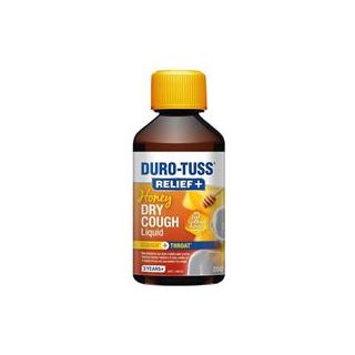 Durotuss Relief + Honey Dry Cough Liquid 200ml